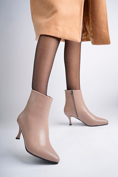 Deripabuc Genuine Leather Mink Women's Leather Boots Dp02-0983