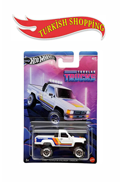 HOT WHEELS 1:64 Ölçek 1987 Toyota Pickup Truck Premium