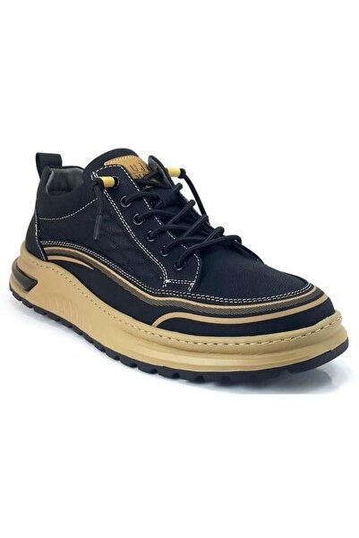 Guja 517 Erkek Sneaker Spor Ayakkabı-Siyah