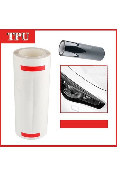 Choice 30cm X 2m Turn Black Automotive Tpu Headlight Film Intelligent Light Control Car Body Protection Fil