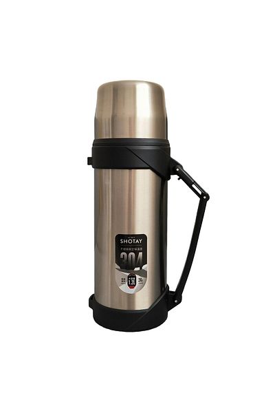 Shotay Silver Color Adventure 1200ml Outdoor Steel Thermos - St-8213G