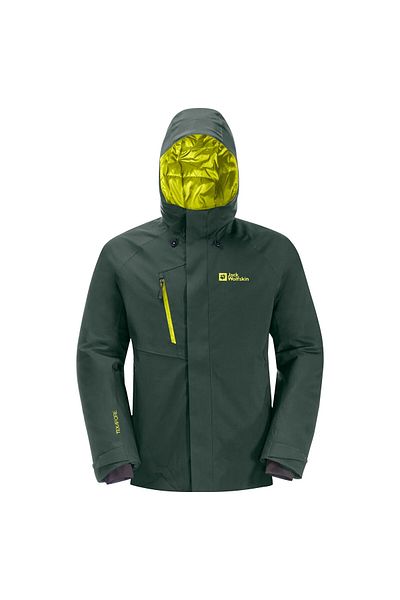 Jack Wolfskin Ανδρικό παλτό Green Troposphere Ins 1115321 -t0138