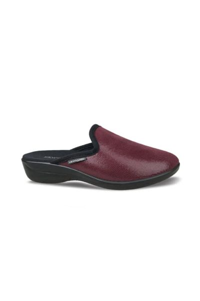 Ceyo Ramona Burgundy Papuci de casă ortopedici de zi cu zi pentru femei Cozy Daily Indoor