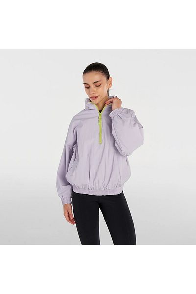 hummel Foloa Women's Purple Hooded Raincoat