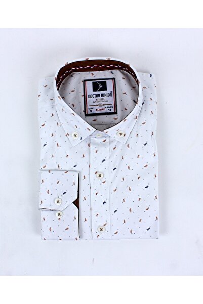 Doctor junior Boy's Shirt Long Sleeve