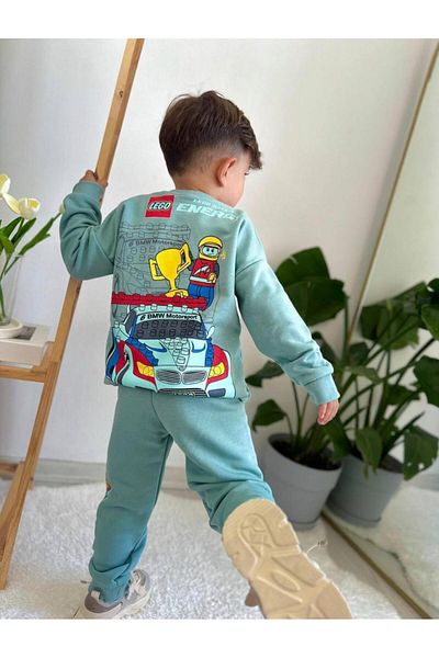 Emilakids 3-10 Years Printed Boy's Top and Bottom Set