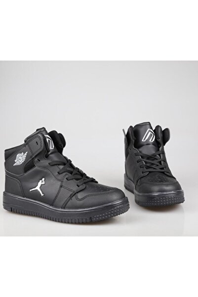 Cool Haykat Boğazlı Grs Siyah Unisex Sneakers