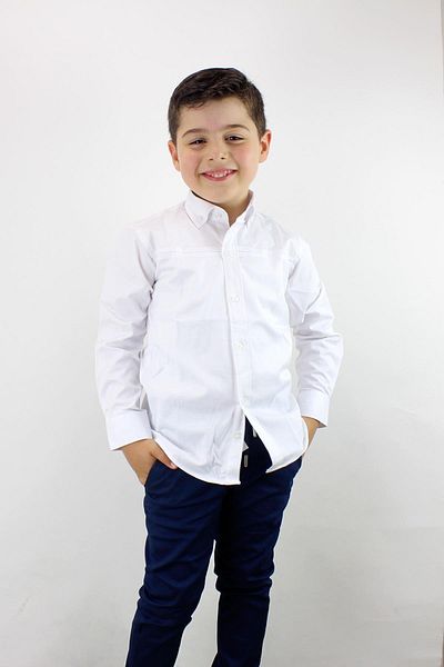 Doctor junior Cămașă elastică cu mânecă lungă pentru băiat