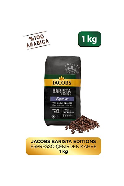 Jacobs BARİSTA EDİTİONS CREMA ITALIANO ÇEKİRDEK KAHVE 1 KOLİ (4*1 KG)
