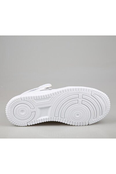 Cool Haykat Boğazlı Grs Beyaz Unisex Sneakers