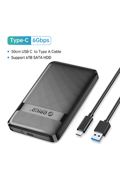 Choice1 Orico Type C 3.0 ORICO HDD Case 2.5 Inch SATA to USB3.0/Type-C HDD En...
