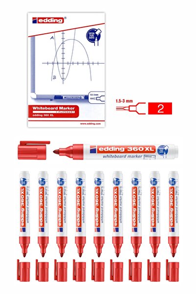 Edding tahta kalemi whiteboard marker 10lu