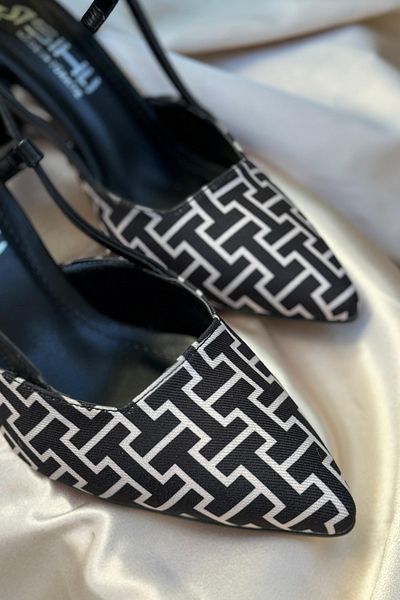 GULA Htç Women's Patterned Heeled Shoes