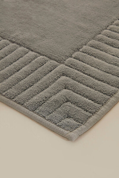 Karaca Home Paul Bath Mat Gray