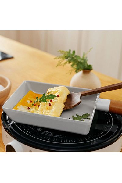 NEOFLAM Gray 15cm Fika Aluminum Cast Omelet Pan