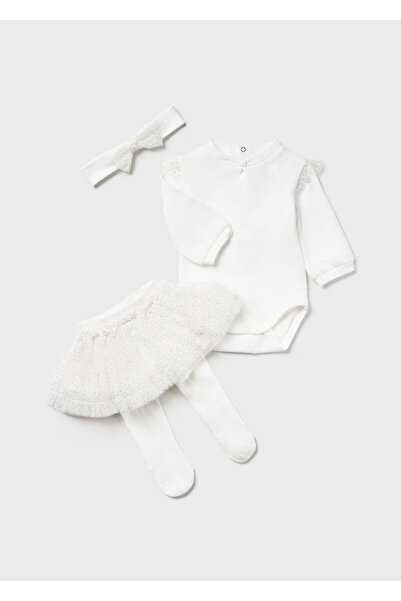 MAYORAL Kız Bebek Tütü Etekli Body Set