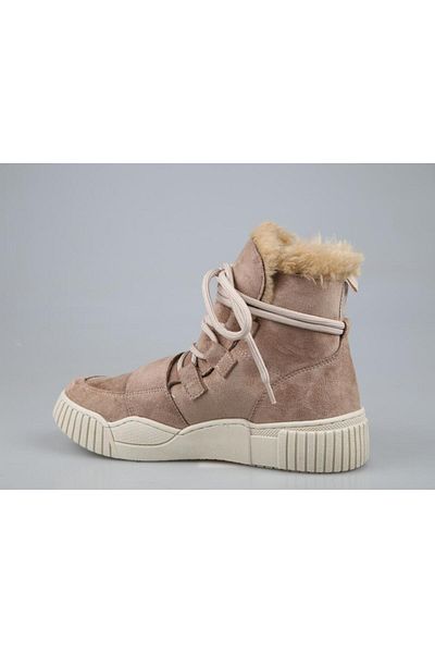 M.P. Mp 242-1876 Beige Suede Women's Boots