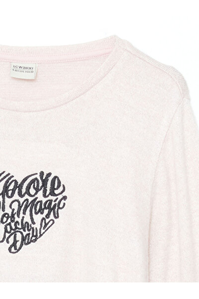 LC Waikiki Crew Neck Girls' Tort - W4EA35Z4