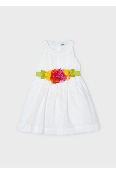 MAYORAL Flower Patterned Girl's Dress
