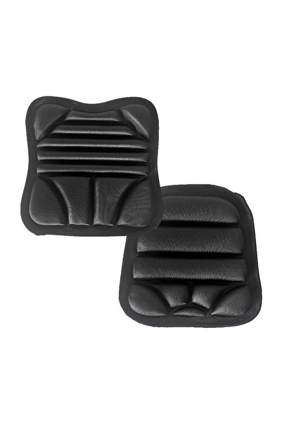 Choice Black 2Pcs/Set Motorcycle Seat Cushion, 3D Passenger Bike Seat Pad, Wa...