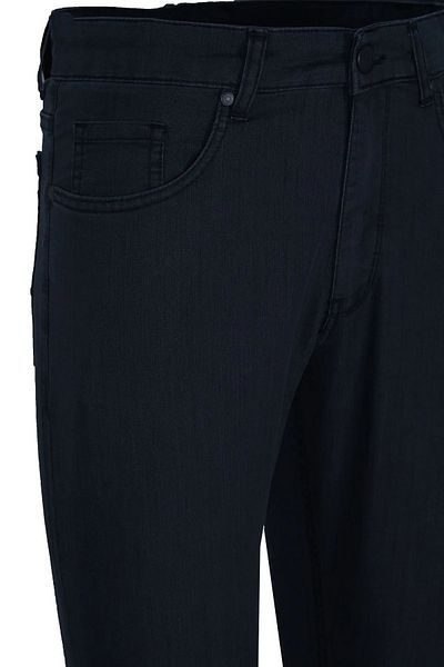 Varetta Ανδρικό τζιν Navy Blue με επάνω τσέπη Summer Lycra Slim Panton