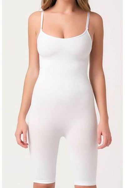 BESKAR White Women's Long Seamless Corset 750