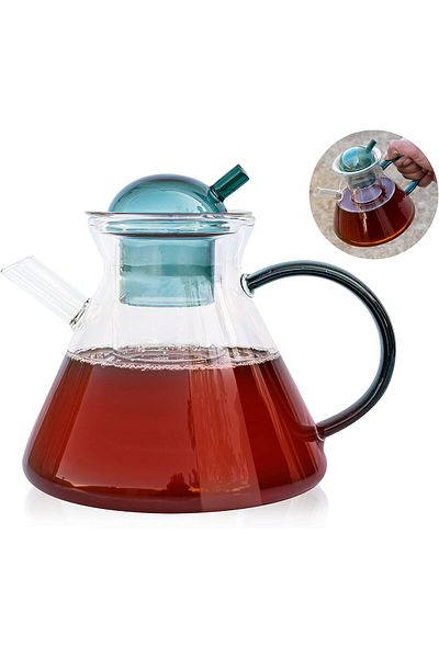 MIBRU Tea and herbal glass jug 480ml green