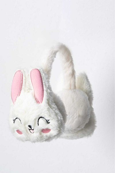 aurou Rabbit Plush Earmuff