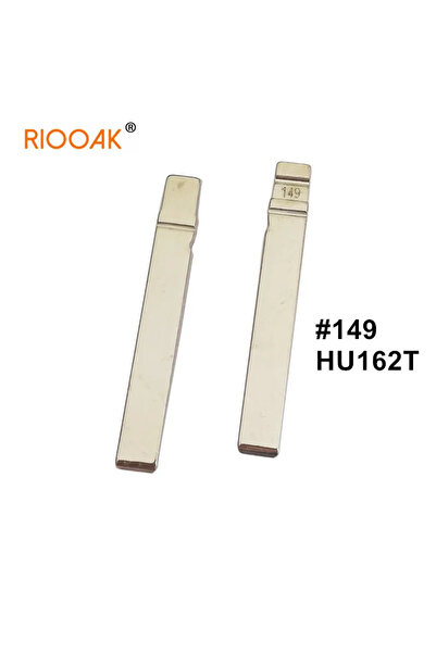Choice 10pcs 10pcs Metal Replacement Uncut Flip Universal Remote Car Key Blad...
