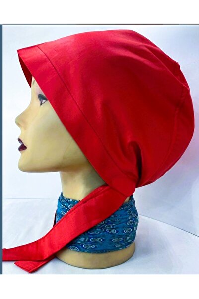 ONURTEKS İŞ ELBİSELERİ Medikal tesettür bone & cerrahi tesettür bone düz kırm...