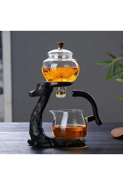 MIBRU Coffee tea herbal drinks glass dispenser deer shape
