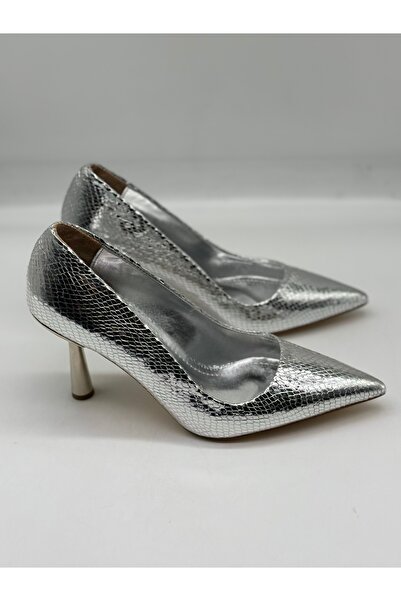 LOTUS AYAKKABI & ÇANTA Yılan Derisi Stiletto