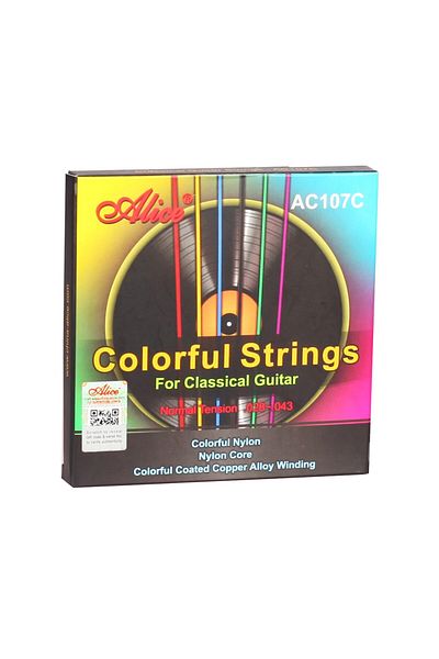 Choice Ac107c-n Alice Classical Guitar Strings 6 Pcs/set Nylon Fiber Strings For Guitar Classical Musical I