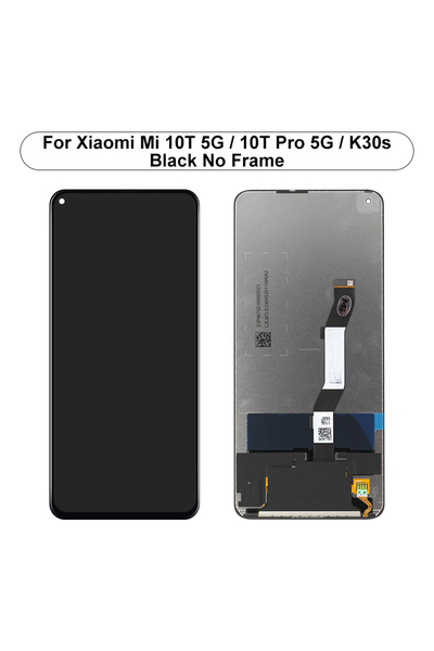 choice2 شاشة سوداء بدون إطار مقاس 6.67 بوصة لهاتف Mi 10T 5G و10T Pro 5G LCD (...