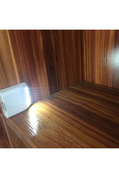 Choice 2pcs Cool White(5500-7000K) Under Cabinet Light 7 Led Wireless Motion Automatic Sensor Wardrobe Ligh