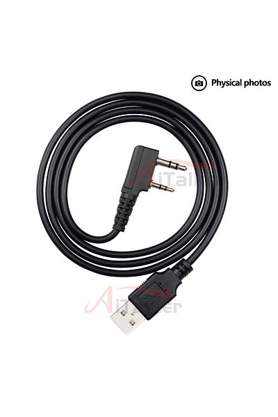 BAOFENG Black Opengd77 Tier2 Dmr Radio Tier I & Ii Usb Programming Cable For Dm-1701 Dm-1702 Dm-1801
