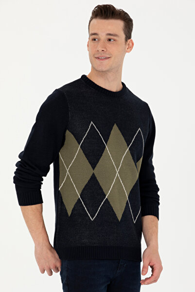 U.S. Polo Assn. سترة زرقاء داكنة للرجال 50272105 -VR033