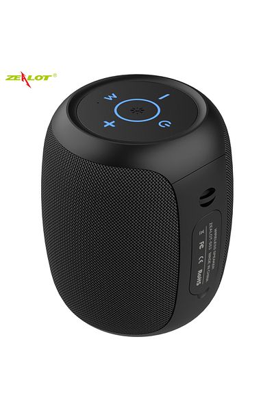 Choice Black ZEALOT-S53 Portable Bluetooth Speaker 10 hours 10w super loud sound bluetooth speaker IPX6 wat