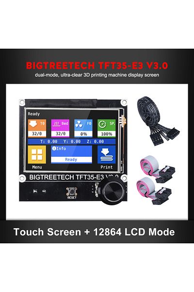 Choice Tft35 E3 V3.0 Bigtreetech Tft35 E3 V3.0 3d Printer Touch Screen Display Dual Mode Lcd 12864 For Skr