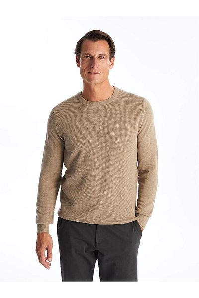 LC Waikiki LCWAIKIKI Classic Crew Neck Long Sleeve Men's Knitwear Sweater