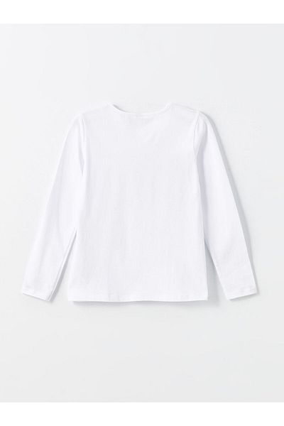 LC Waikiki Κοριτσίστικο T-Shirt με λαιμόκοψη