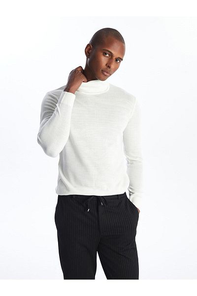 LC Waikiki LCW Vision Turtleneck Long Sleeve Men's Knitwear Sweater