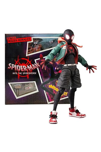 Choice مجموعة شخصيات الحركة Sv Action Miles Morales من Sentinel Marvel Spiderman Spider-Man Into the Sp...
