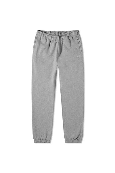 Nike Solo Swoosh Women Gray Sweatpants Cw5565-063