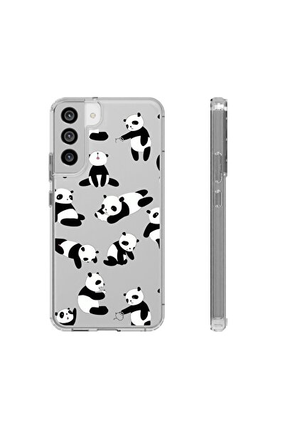 izzytech حافظة هاتف متينة بنمط حافظة هاتف مطبوعة شفافة لهاتف سامسونج A14