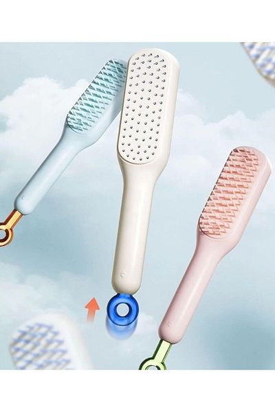 Busstier On Off Automatic Cleaning Cat Dog Comb – Ergonomic Design, Easy Cleaning
