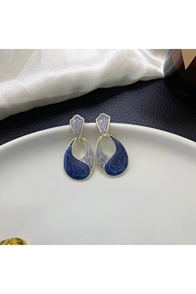 begüm jewelery Mineli Tasarım Küpe