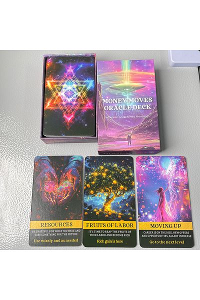 Choice Para Kahin Deste Tarot İngilizce Versiyonu 12x7cm Kutuda Fal Oyuncakları Peygamber Kehanet Aff...