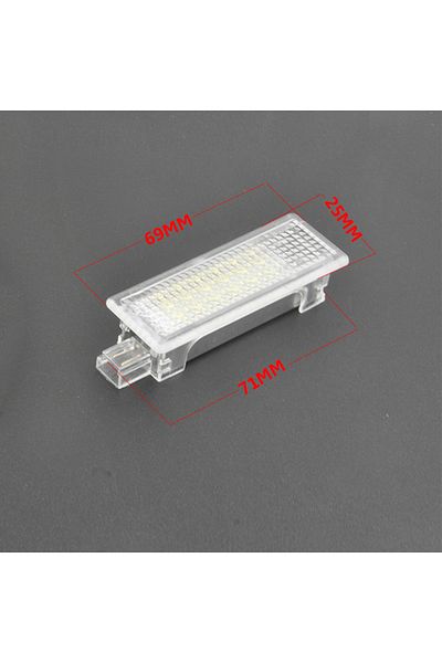 Choice 12V 2PCS LED Courtesy Footwell Under Door Light No Error for BMW 1/3/5/7series E87 E90 E92 E93 F10 E