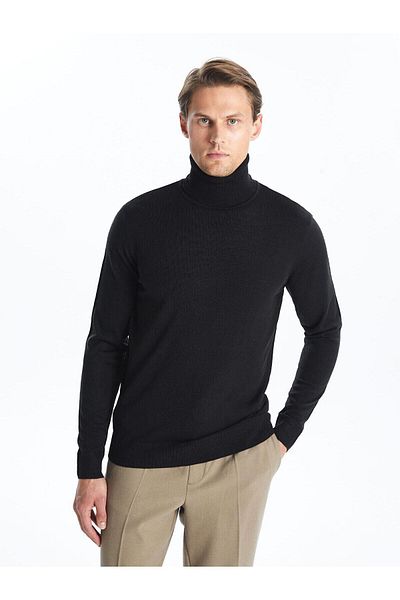 LC Waikiki LCW Vision Turtleneck Long Sleeve Men's Knitwear Sweater